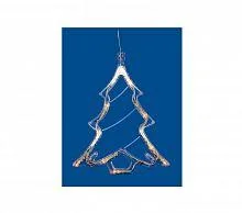 Фото фигура uld-h1620-010/sta/3aaa warm white ip20 xmas tree елочк 3aaa (не в/к) 18х19см подвес 10 led провод прозр. uniel ul-00007254