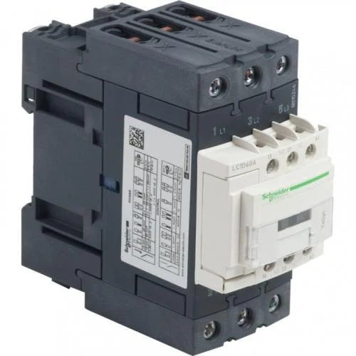 Фото контактор 3п 40а d40 1но+1н3 220в ac sche lc1d40am7 Schneider Electric