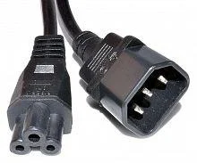 Фото кабель (cable iec 320 c14 to c5) iec 320 c14-c5 powercom 324160