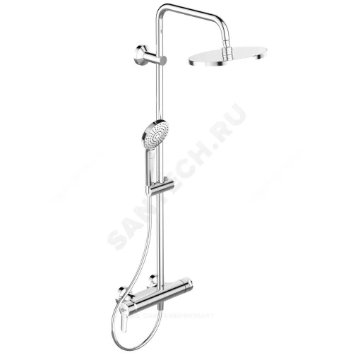 Фото система душевая с одноручным смесителем idealrain eco evo sl ideal standard b2266aa Ideal Standard