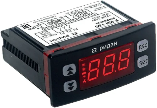 Фото ридан 084b8691r — контроллер температуры р-ки 130, напряжение питания 230 в переменного тока, 50гц Ридан
