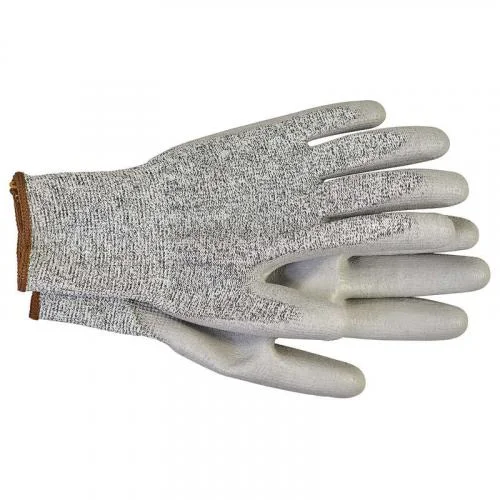 Фото перчатки с полиуретановым покрытием 5 степень защ. размер 10 сер. (пара) haupa 120304/10 HAUPA