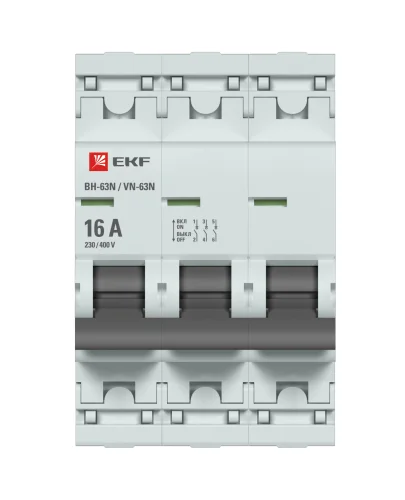 Фото выключатель нагрузки 3p 16а вн-63n ekf proxima EKF фото 2