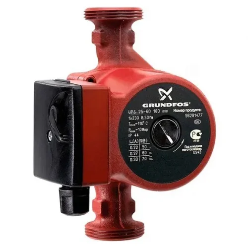 Фото циркуляционный насос ups 25-55, 1х230 в, grundfos 95906404 Grundfos