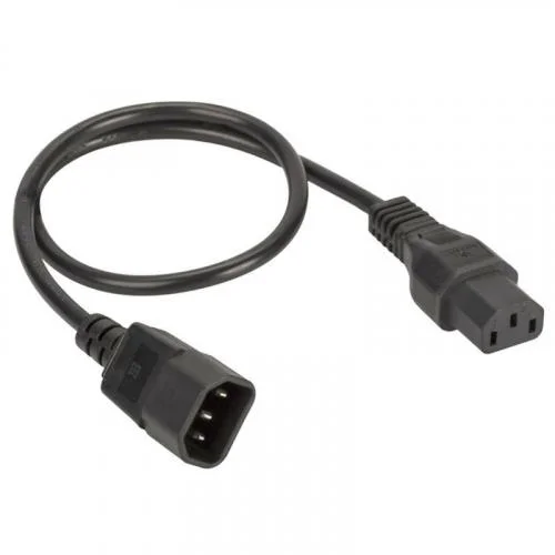 Фото кабель питания iec320 c13 - iec320 c14 5.0 м сечение 3х1.5кв.мм dkc r5cord3450 DKC