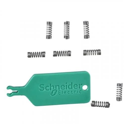 Фото комплект пружин odace для трансформации выкл. в кнопку+инструмент (уп.10шт) sche s520299 Schneider Electric