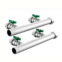Фото напорный и всасывающий коллектор для установок cmbe twin, grundfos