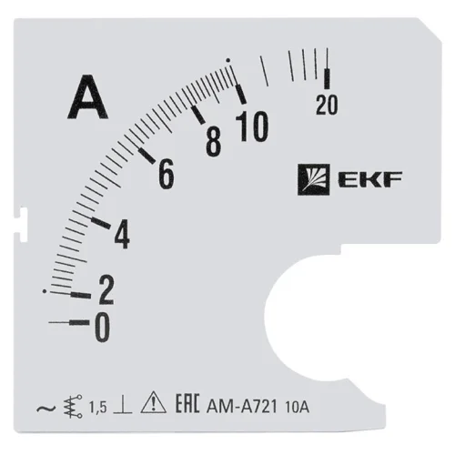 Фото шкала сменная для a721 10/5а-1,5 ekf proxima EKF