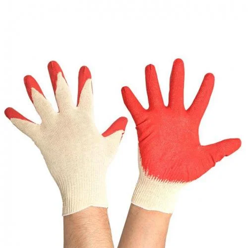 Фото перчатки рабочие защита с одинарным латексным обливом (13 класс 10 разм) master ekf pe13lt-10-mas EKF фото 6