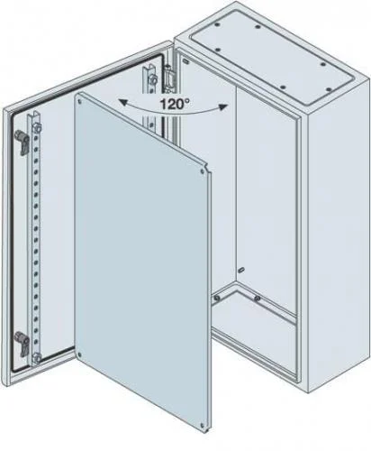 Фото корпус шкафа ip65 монтаж. плат. 600х400х200 abb srn6420k ABB