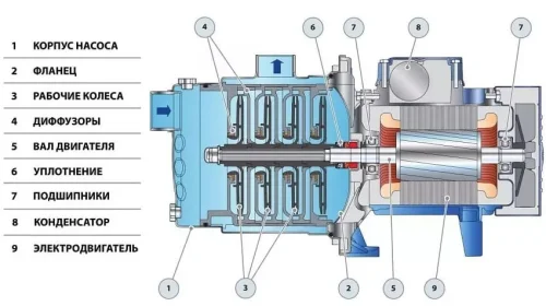 Фото поверхностный насос pedrollo 3 crm 80-i Pedrollo фото 5