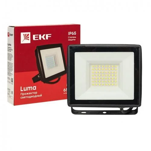 Фото прожектор светодиодный сдо-3004 50вт 6500к ip65 basic ekf fll-3004-50-6500 EKF фото 2