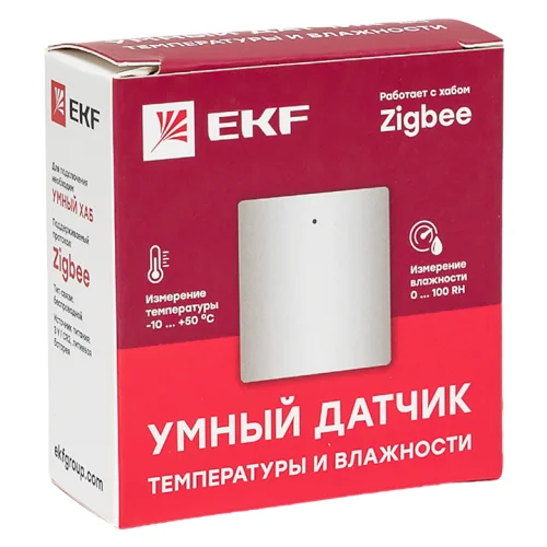 Фото умный датчик температуры и влажности zigbee ekf connect EKF фото 10