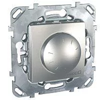 Фото механизм светорегулятора сп unica top 40-1000вт поворотный переключатель алюм. sche mgu5.511.30zd