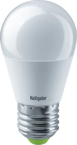 Фото лампа светодиодная 61 336 nll-g45-8.5-230-2.7к-e27 navigator 61336 NAVIGATOR