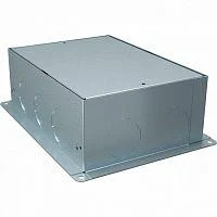 Фото коробка us+ установочная металлическая в бетон для лючков размером l sche ins52002