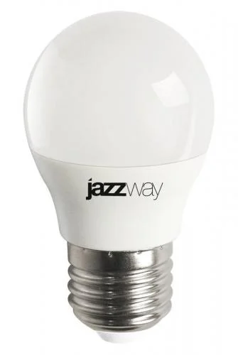 Фото лампа светодиодная pled-lx g45 8вт 5000к e27 jazzway 5028685 JazzWay