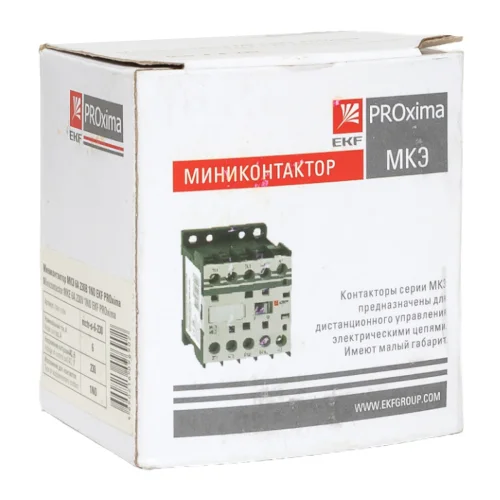 Фото миниконтактор мкэ 6а 230в 1no ekf proxima EKF фото 10