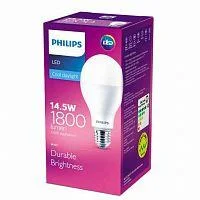 Фото лампа светодиодная ledbulb 14.5w e27 6500к 230в a67 philips 929002003949