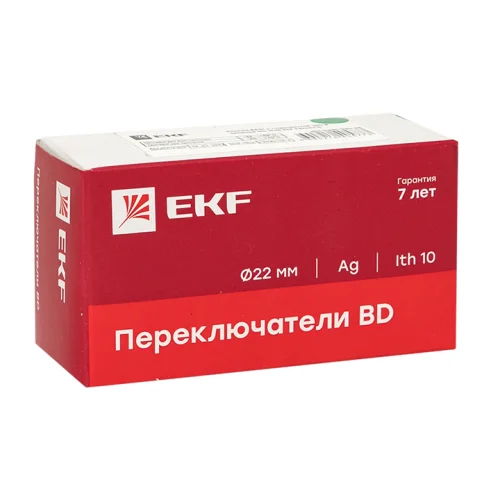 Фото кнопка ba31 с подсветкой 230в зеленая no ip65 ekf proxima EKF фото 4