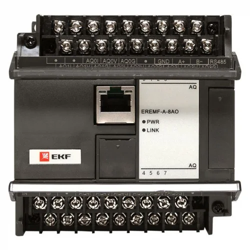 Фото модуль аналогового вывода eremf 8 pro-logic ekf eremf-a-8ao EKF фото 7