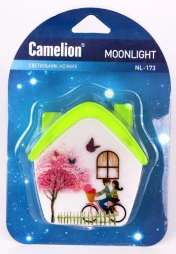 Фото светильник светодиодный nl-173 "домик" ночник с выкл. 220в camelion 12529 Camelion фото 2