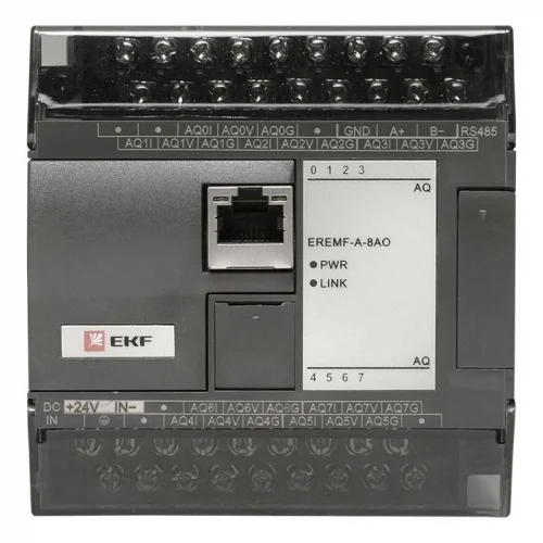 Фото модуль аналогового вывода eremf 8 pro-logic ekf eremf-a-8ao EKF