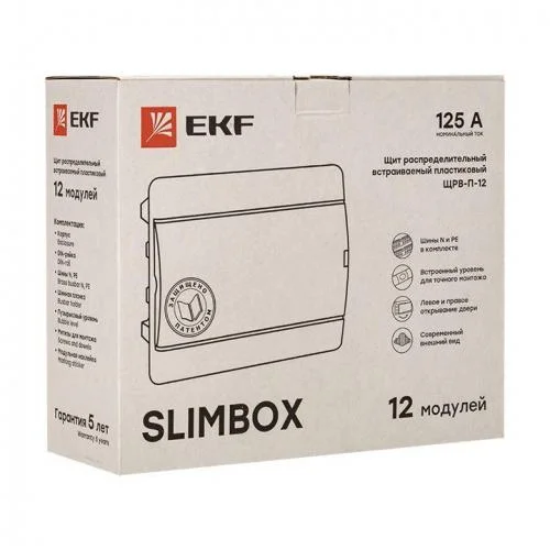 Фото щит щрв-п-12 "slimbox" ip41 бел. дверца proxima ekf sb-v-12w EKF фото 4