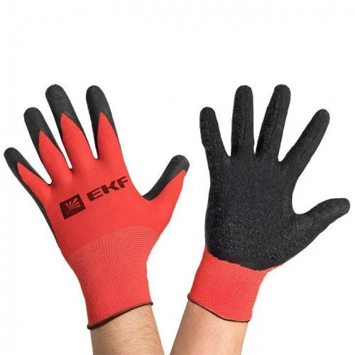 Фото перчатки рабочие profi с рельефным латексным покрытием (15 класс 10 разм) expert ekf pe15nl-10-proxima EKF фото 6