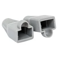 Фото колпачок изолирующий teracom для коннекторов rj-45 pvc серый (упак.10шт)