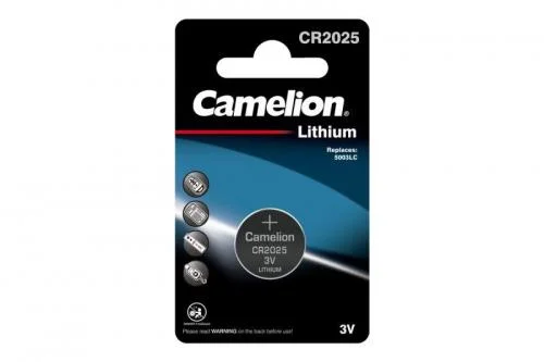 Фото элемент питания литиевый cr cr2025 bl-1 (блист.1шт) camelion 3067 Camelion