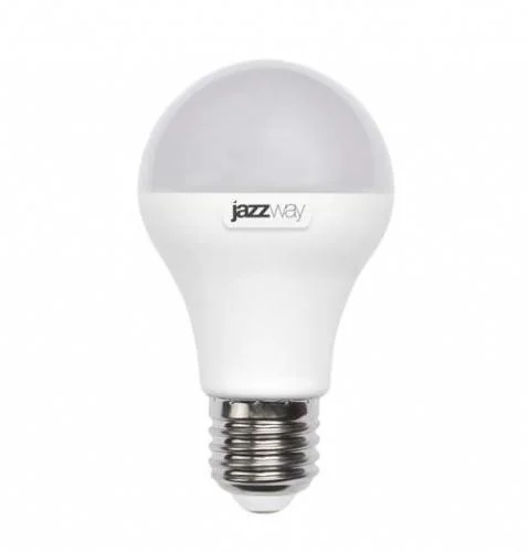 Фото лампа светодиодная pled-sp a60 12вт грушевидная 3000к тепл. бел. e27 1080лм 230в jazzway 1033703 JazzWay