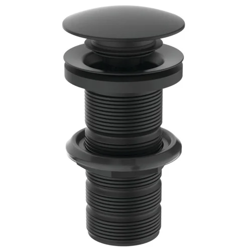 Фото клапан донный для умывальника латунь 1 1/4" черный матовый ideal standard e1483xg Ideal Standard