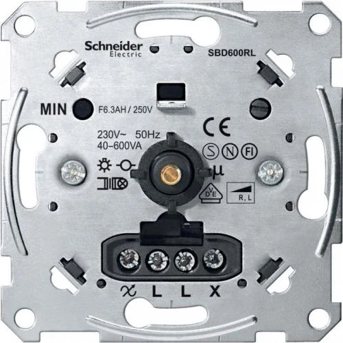 Фото механизм светорегулятора поворотного сп merten с индикатор. нагрузки 600в.а sche mtn5133-0000 Schneider Electric