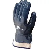 Фото перчатки трикотажные с нитриловым покрытием ni175 полное покрытие крага размер 10 delta plus ni17510