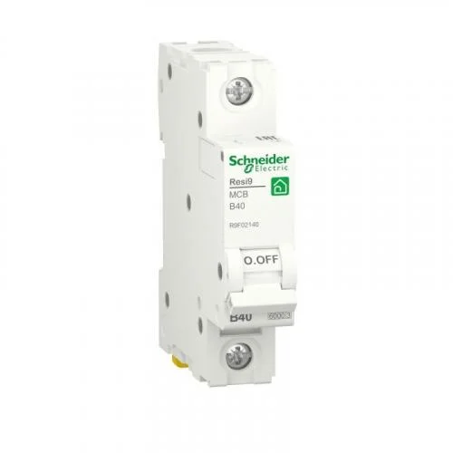 Фото выключатель автоматический resi9 (ав) b 40а 1p 6000а sche r9f02140 Schneider Electric