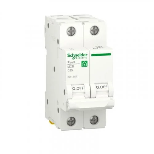 Фото выключатель автоматический resi9 (ав) с 25а 2p 6000а sche r9f12225 Schneider Electric