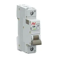 Фото выключатель автоматический av-10 dc 1p 25a (c) 10ka ekf averes