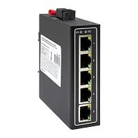 Фото промышленный неуправляемый коммутатор u-5t, 5 портов 10/100base-t(x) rj45, монтаж на динрейку tsx ekf