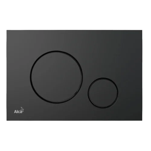 Фото кнопка для инсталляции черная матовая alca plast m678 Alca Plast