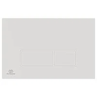 Фото кнопка для инсталляции белая глянцевая oleas m2 smartflush ideal standard r0122ac