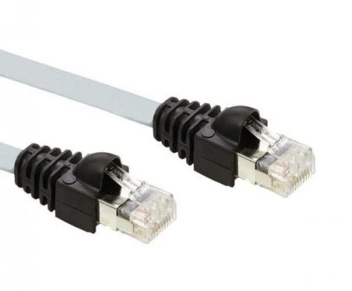 Фото кабель для подключения xbt с rj45 к контроллер логический программируемый modicon m340 (rj45 / rj45) 2.5м sche xbtz9980 Schneider Electric
