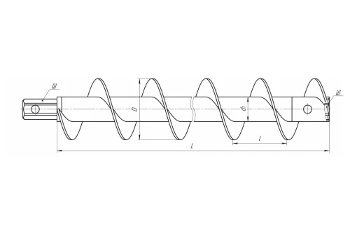 Фото шнек шрцу-7032222.00 l-1000 