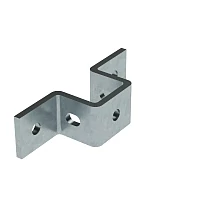 Фото крепление стеновое для профиля 41х41 гор. оцинк. dkc bmd1051hdz