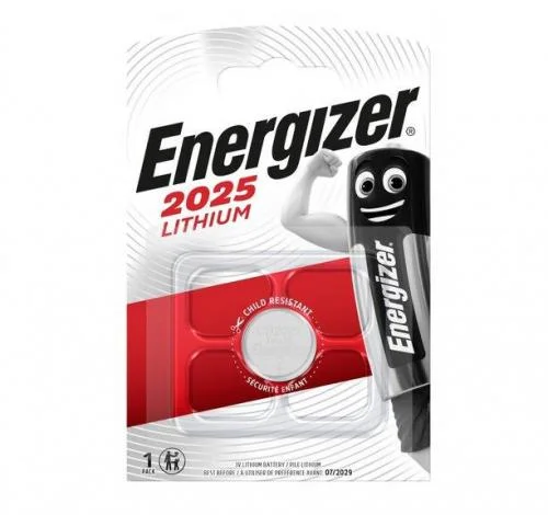 Фото элемент питания литиевый enr lithium cr 2025 fsb1 (блист.1шт) energizer e301021602 Energizer