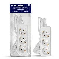 Фото удлинитель 3х5м с заземл. 16а 3х1 tokov electric tke-c01-bu3-5-1-z