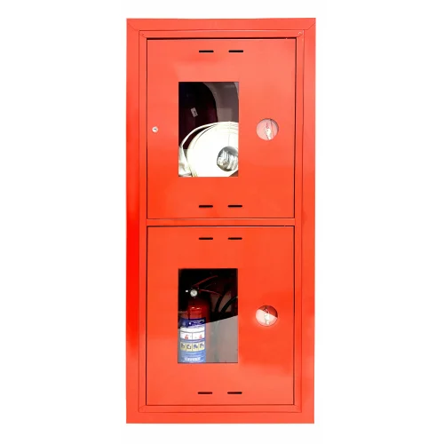 Фото шкаф пожарный шпк 320 вок универсальный компакт красный фаэкс ФАЭКС