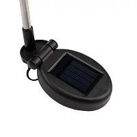 Фото светильник светодиодный 3d шар с солнечн. панелью и аккумулятором установка в грунт мультиколор lamper 602-255