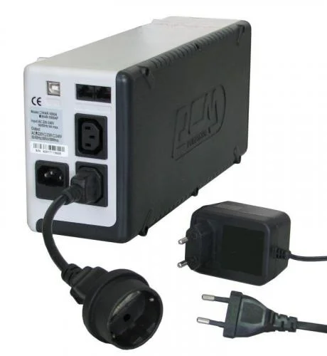 Фото кабель scut iec-320 c14 to socket type-f 250в 10а powercom 504291 POWERCOM фото 4