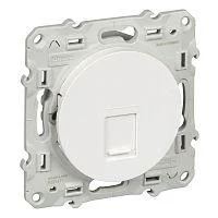 Фото механизм розетки комп. 1-м сп odace rj45 5utp бел. sche s52r471